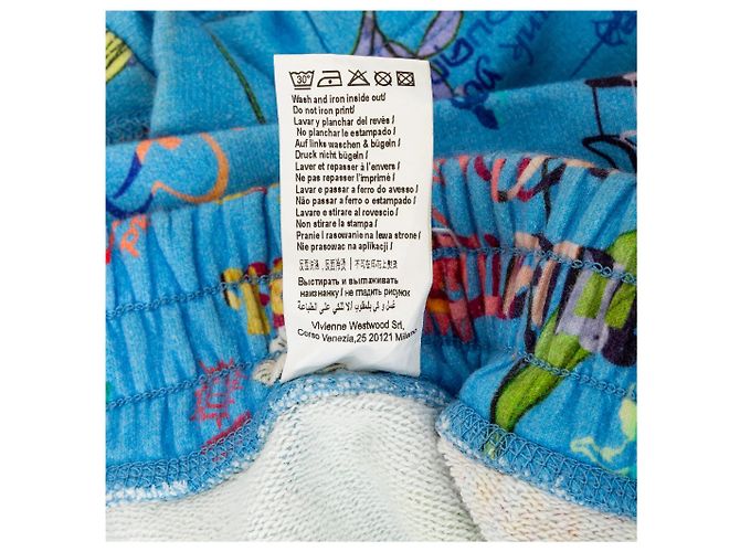Bermuda impressa Vivienne Westwood Multicor - vista 10