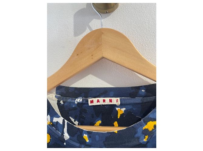 MARNI Tops T.Internacional S Algodón Azul - vista 5