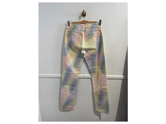 Jeans GANNI T.US 27 de algodón Azul - vista 4