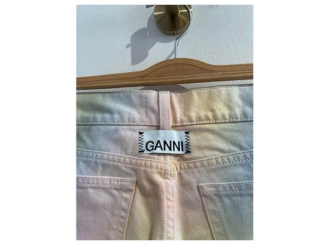 Jeans GANNI T.US 27 de algodón Azul - vista 5