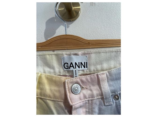 Jeans GANNI T.US 27 de algodón Azul - vista 9
