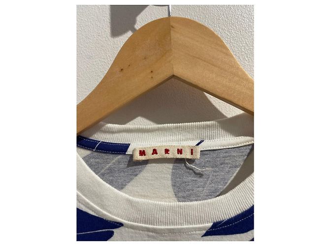 MARNI Tops T.Internacional XS Algodón Azul - vista 4