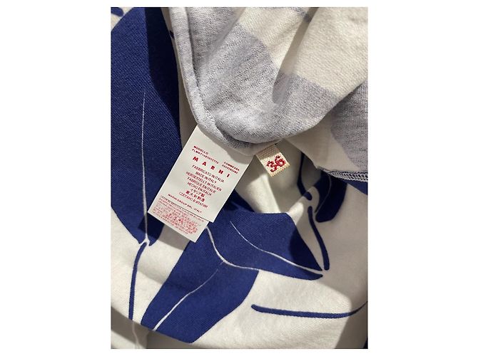 MARNI Tops T.Internacional XS Algodón Azul - vista 5