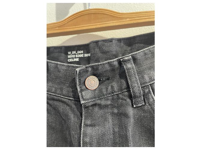 Céline CELINE Jeans T.US 26 Baumwolle Schwarz - Ansicht 3