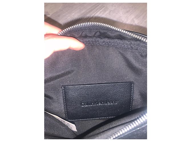 Calvin Klein Jeans camera bag leather look Black - view 5