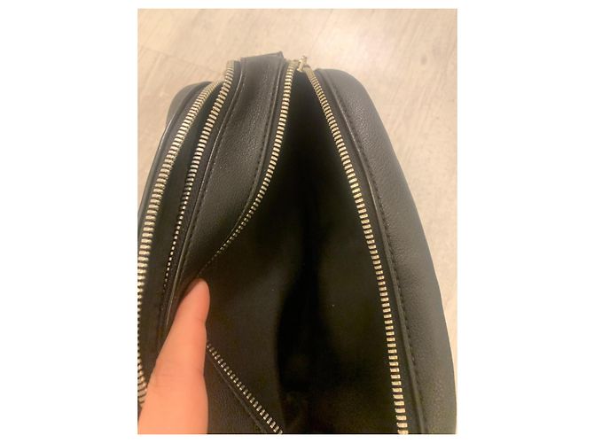 Calvin Klein Jeans camera bag leather look Black - view 6