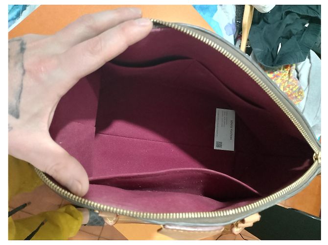 Borsa Louis Vuitton Boetie PM Monogramma Marrone - vista 5