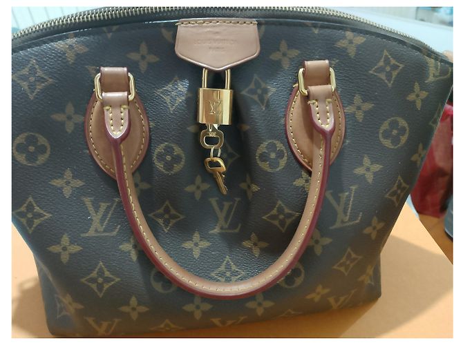 Borsa Louis Vuitton Boetie PM Monogramma Marrone - vista 7
