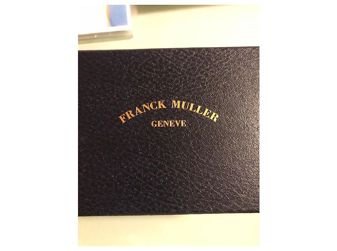 Franck Muller Reloj de pulsera para dama en oro blanco Long Island Negro Azul claro - vista 5