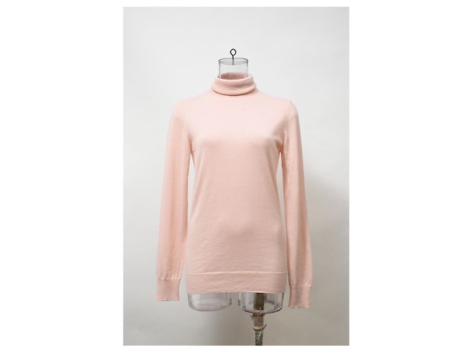 Loro Piana Rollkragenpullover aus rosa Kaschmir Pink - Ansicht 6