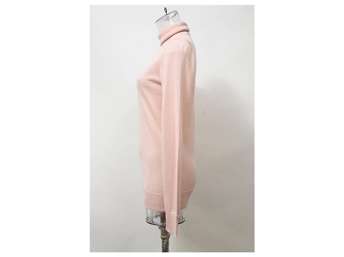 Loro Piana Rollkragenpullover aus rosa Kaschmir Pink - Ansicht 7