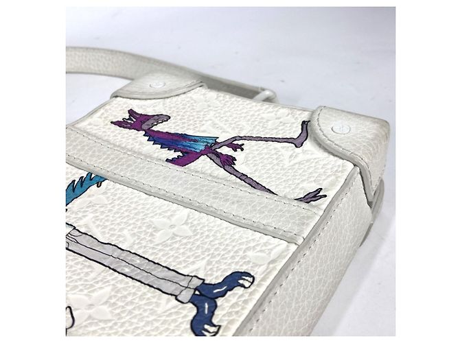 Borsa Trunk Morbida Monogramma LV Friends di Louis Vuitton Bianco - vista 10