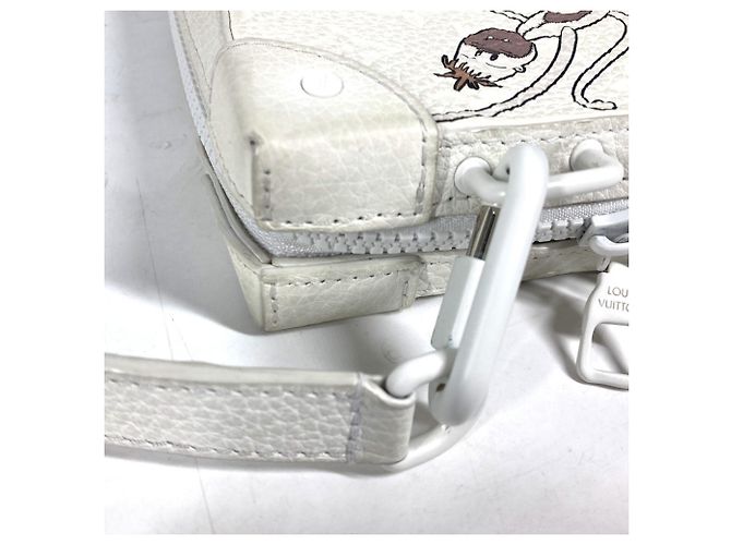 Borsa Trunk Morbida Monogramma LV Friends di Louis Vuitton Bianco - vista 12