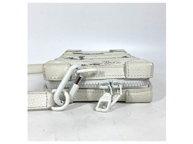 Borsa Trunk Morbida Monogramma LV Friends di Louis Vuitton Bianco - vista 3
