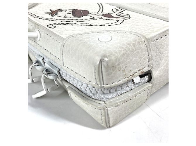 Borsa Trunk Morbida Monogramma LV Friends di Louis Vuitton Bianco - vista 7