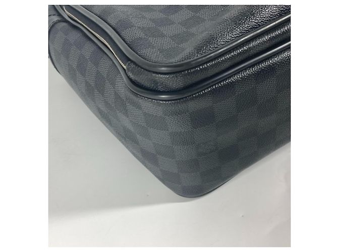 Borsa Tote Icart Damier Graphite Louis Vuitton Nero - vista 10