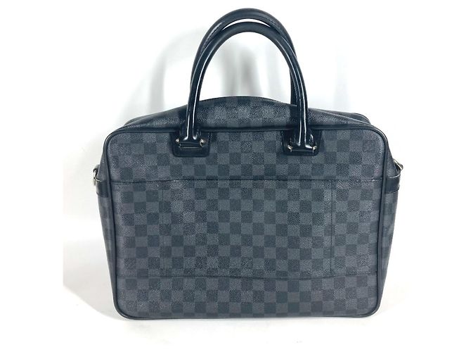 Borsa Tote Icart Damier Graphite Louis Vuitton Nero - vista 2