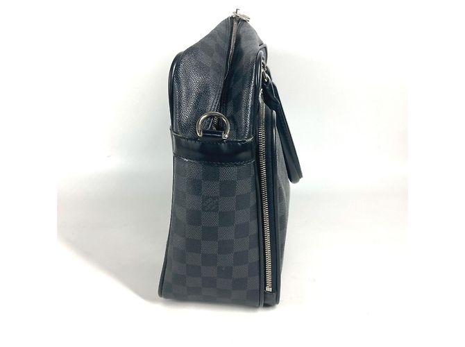 Borsa Tote Icart Damier Graphite Louis Vuitton Nero - vista 3