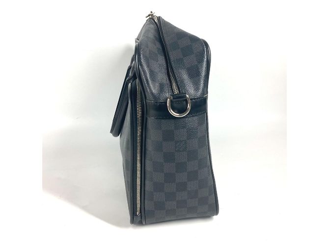 Borsa Tote Icart Damier Graphite Louis Vuitton Nero - vista 4