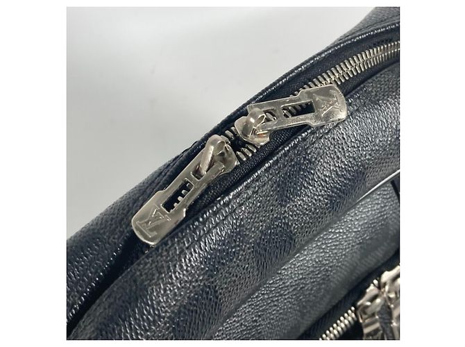 Borsa Tote Icart Damier Graphite Louis Vuitton Nero - vista 5