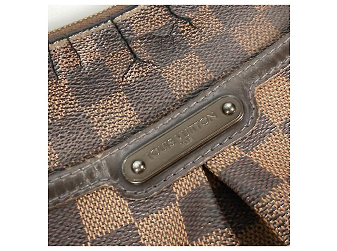 Borsa a Spalla Damier Bloomsbury PM di Louis Vuitton Marrone Damier ebene - vista 11
