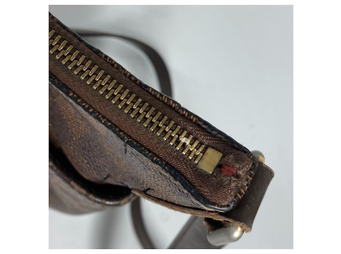 Borsa a Spalla Damier Bloomsbury PM di Louis Vuitton Marrone Damier ebene - vista 12