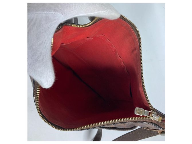 Borsa a Spalla Damier Bloomsbury PM di Louis Vuitton Marrone Damier ebene - vista 13