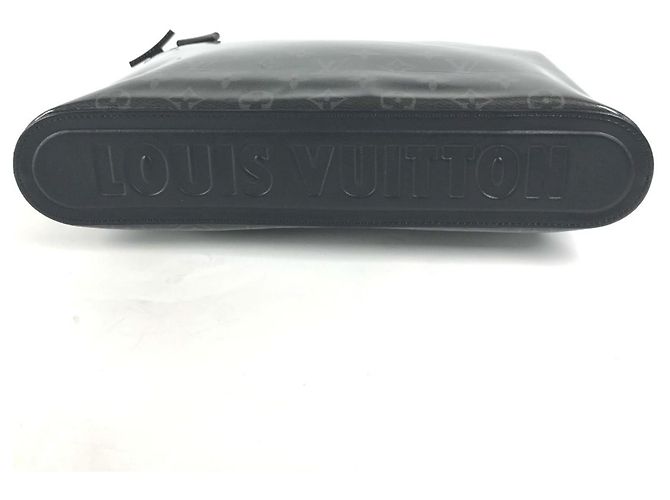 Borsa Pochette Cosmos in Glaze Monogram Eclipse di Louis Vuitton Nero - vista 5