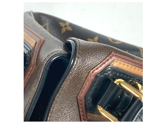 Bolso Grit Monogram Mirage Louis Vuitton Castaño Negro - vista 12