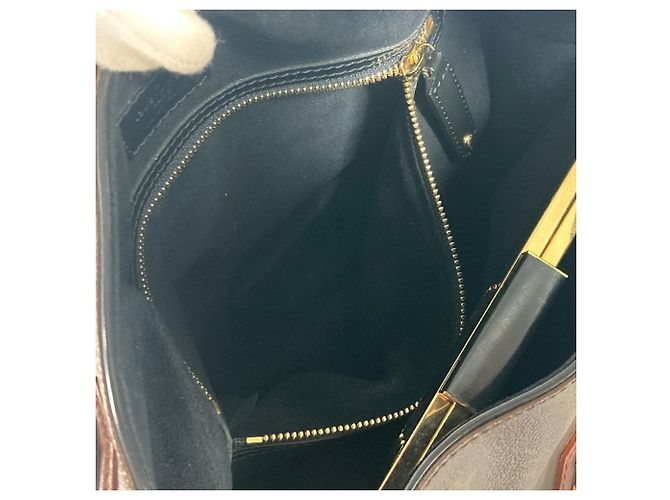 Bolso Grit Monogram Mirage Louis Vuitton Castaño Negro - vista 14