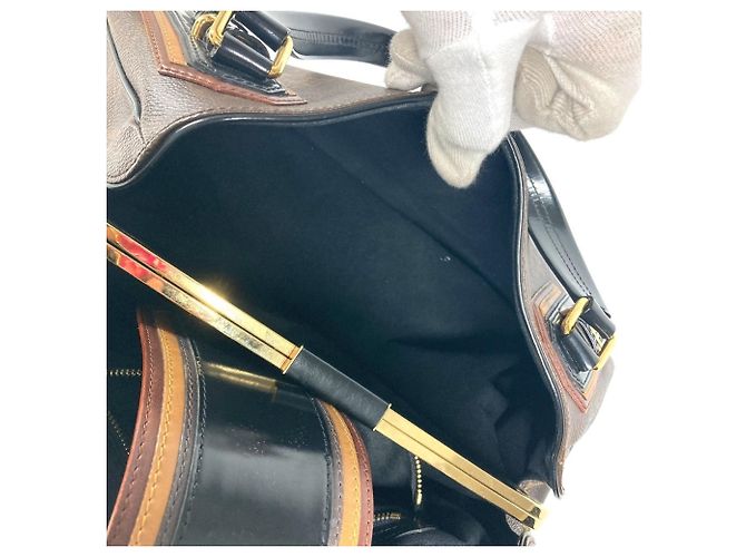 Bolso Grit Monogram Mirage Louis Vuitton Castaño Negro - vista 16