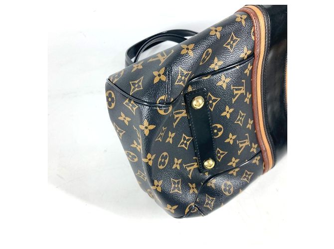 Bolso Grit Monogram Mirage Louis Vuitton Castaño Negro - vista 6