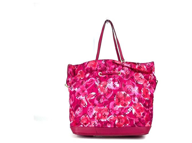 Borsa tote Noefull MM Ikat Flower di Louis Vuitton Rosa - vista 2