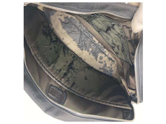 Louis Vuitton Damier Geant Yak Dokumententasche Schwarz - Ansicht 12