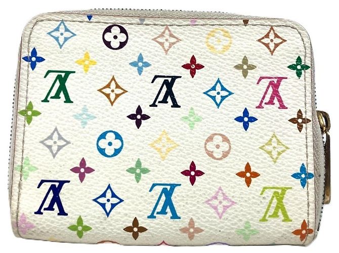 Louis Vuitton Monogram Multicolor Coin Purse White Multiple colors - view 2