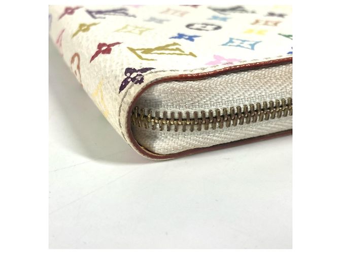Louis Vuitton Monogram Multicolor Coin Purse White Multiple colors - view 5