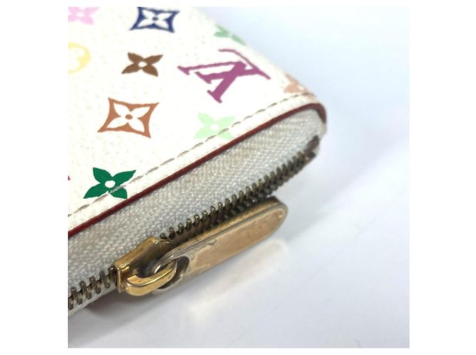 Louis Vuitton Monogram Multicolor Coin Purse White Multiple colors - view 6