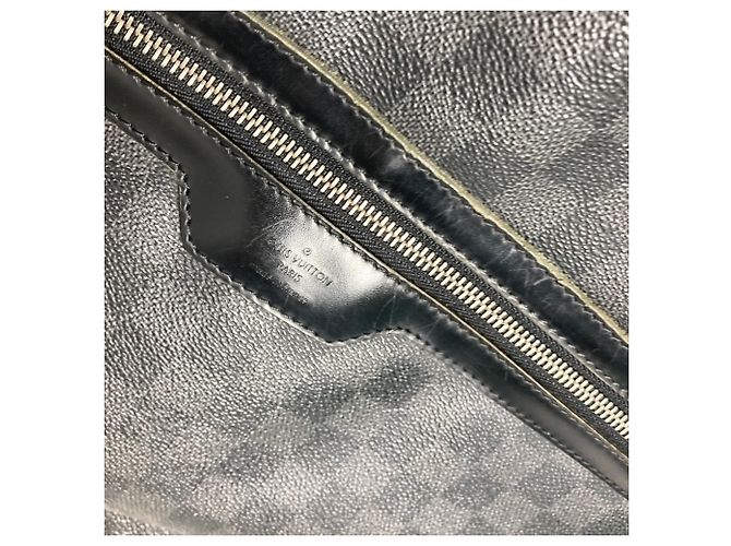 Borsa a Spalla Louis Vuitton Damier Graphite Mick GM Nero - vista 9