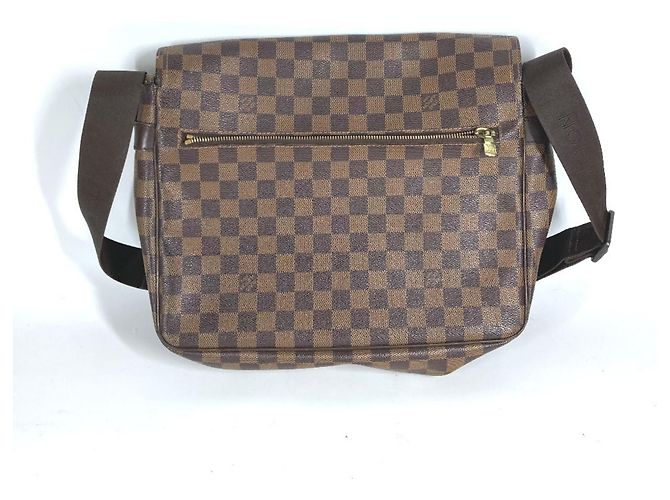 Borsa Messenger Mervil Damier Louis Vuitton Marrone Damier ebene - vista 2