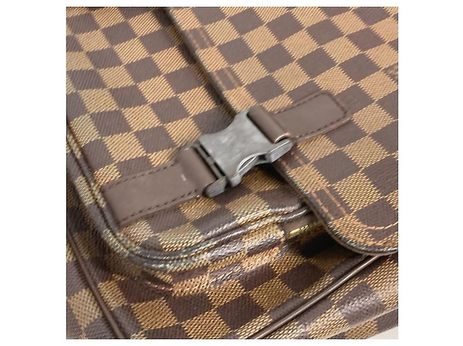 Borsa Messenger Mervil Damier Louis Vuitton Marrone Damier ebene - vista 6