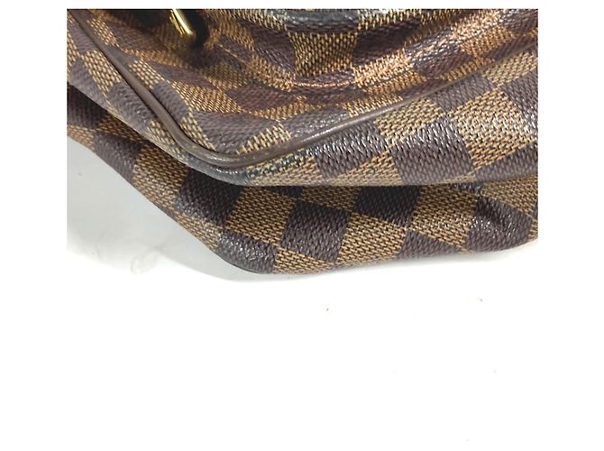 Borsa Messenger Mervil Damier Louis Vuitton Marrone Damier ebene - vista 8