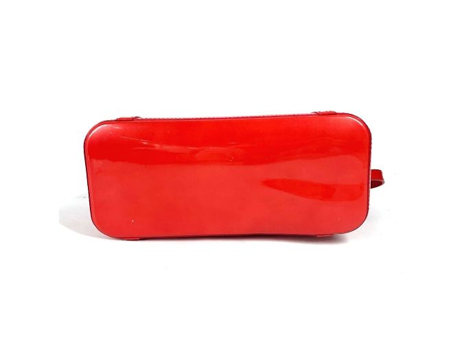 Borsa a tracolla Louis Vuitton Monogram Vernis Avalon MM Rosso - vista 2