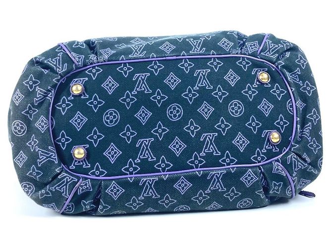 Borsa a spalla Louis Vuitton Monogram Beach Line Ipanema GM Porpora - vista 5