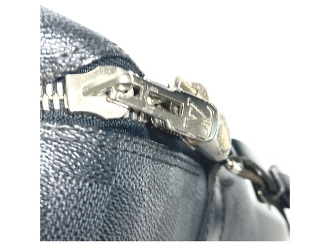 Borsa tote Damier Graphite Louis Vuitton Nero - vista 10