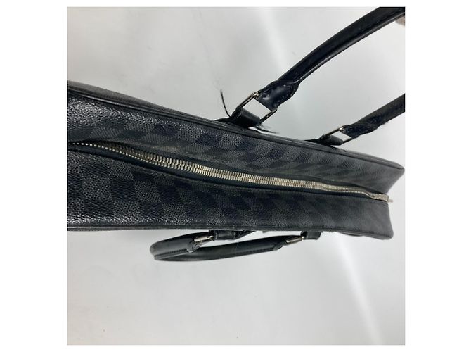 Borsa tote Damier Graphite Louis Vuitton Nero - vista 11