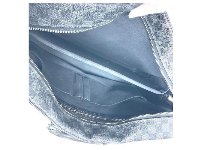 Borsa tote Damier Graphite Louis Vuitton Nero - vista 16