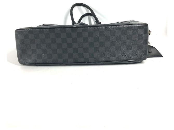 Borsa tote Damier Graphite Louis Vuitton Nero - vista 6