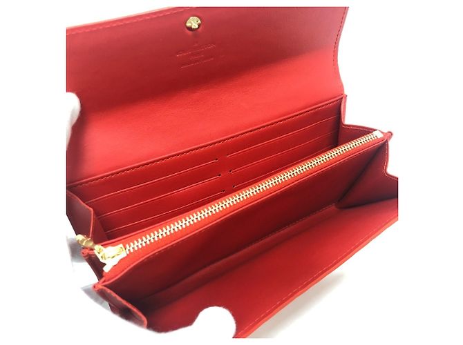 Cartera Larga Sarah de Louis Vuitton Naranja - vista 11