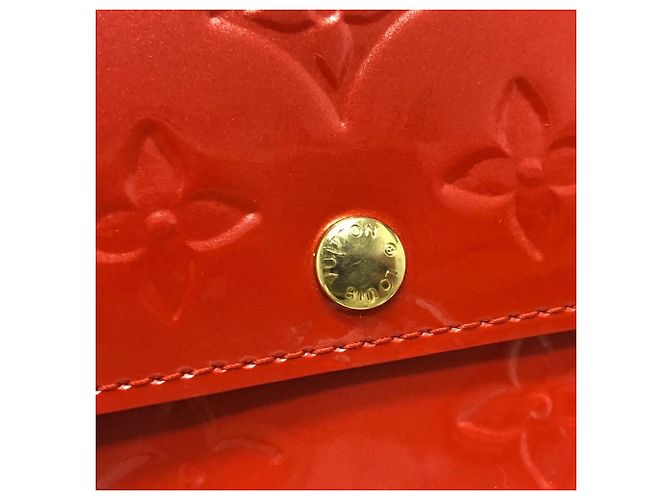 Cartera Larga Sarah de Louis Vuitton Naranja - vista 9
