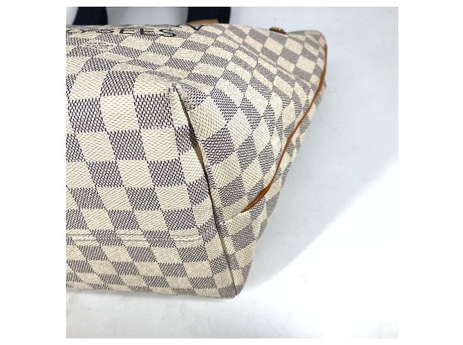 Borsa Cabas PM Plan Soleil Damier Azur Louis Vuitton Bianco - vista 6